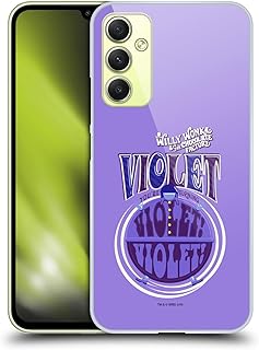 Head Case Designs Officially Licensed Willy Wonka and The Chocolate Factory Violet Beauregarde Graphics Hard Back Case Compatible with Samsung Galaxy A34 5G