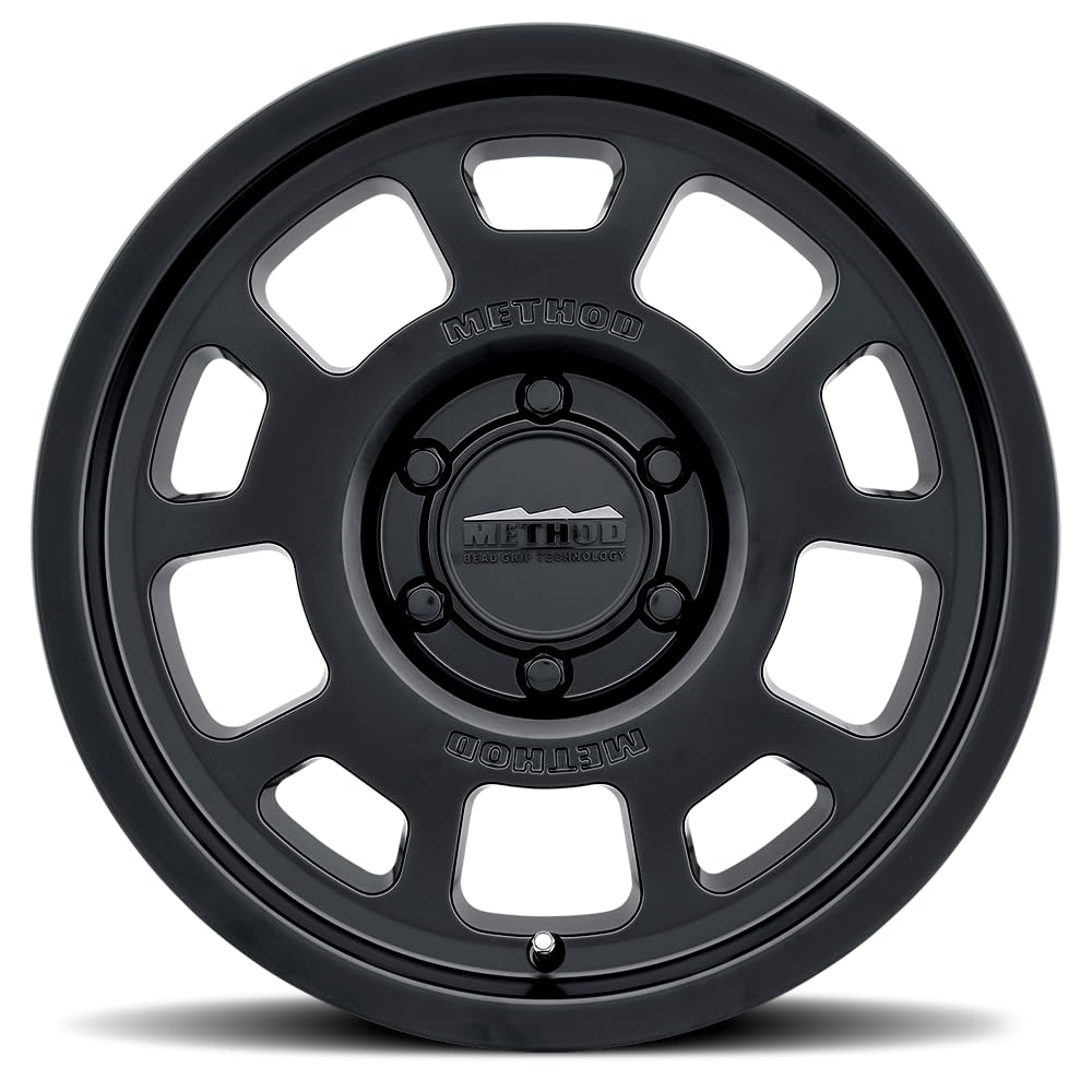 705 Matte Black 17x8.5 6x5.5, 0mm Offset 4.75" Backspace, MR70578560500