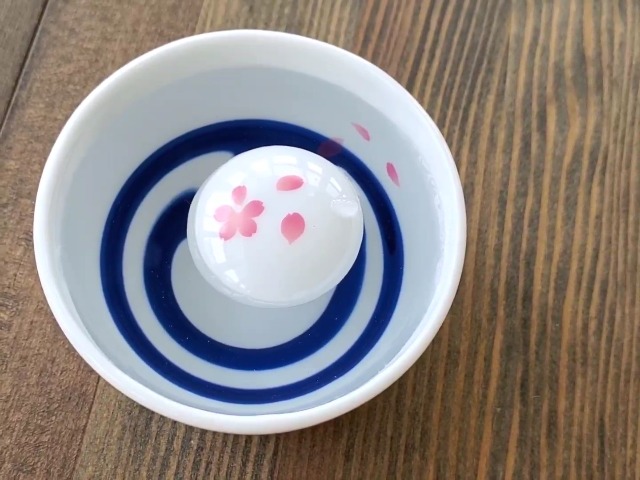 Amazon.co.jp: 【温度をデザインに】 丸モ高木陶器 風鈴盃 桜・富士山