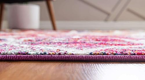 Miniatura 254 de Rugs.com Lattice Frieze Collection Alfombra – 4 x 6 pies, alfombra mediana negra perfecta para salas de estar, comedores grandes, planos abiertos