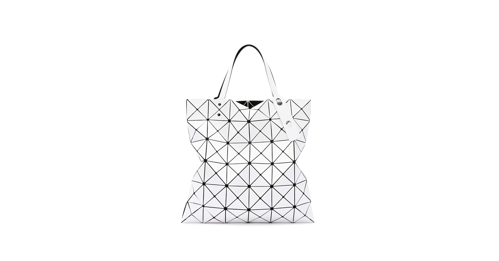 バオバオイッセイミヤケ　白 ISSEY MIYAKE イッセイミヤケ BAOBAO バオバオ クラッチバック