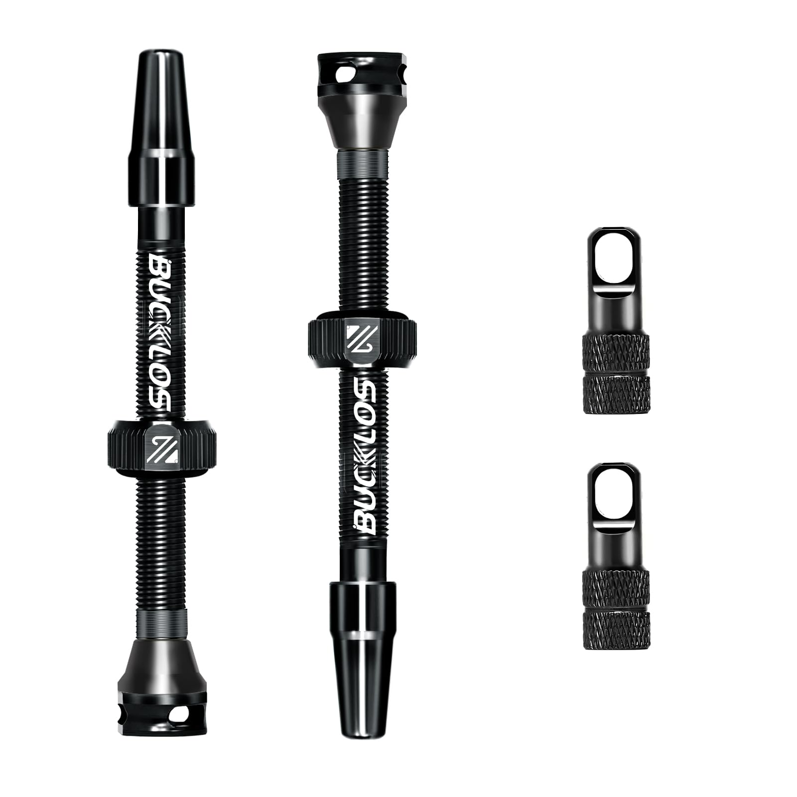 BUCKLOS Tubeless Presta Valve Stem 40/44/55/60/65/80/100mm for Road/MTB