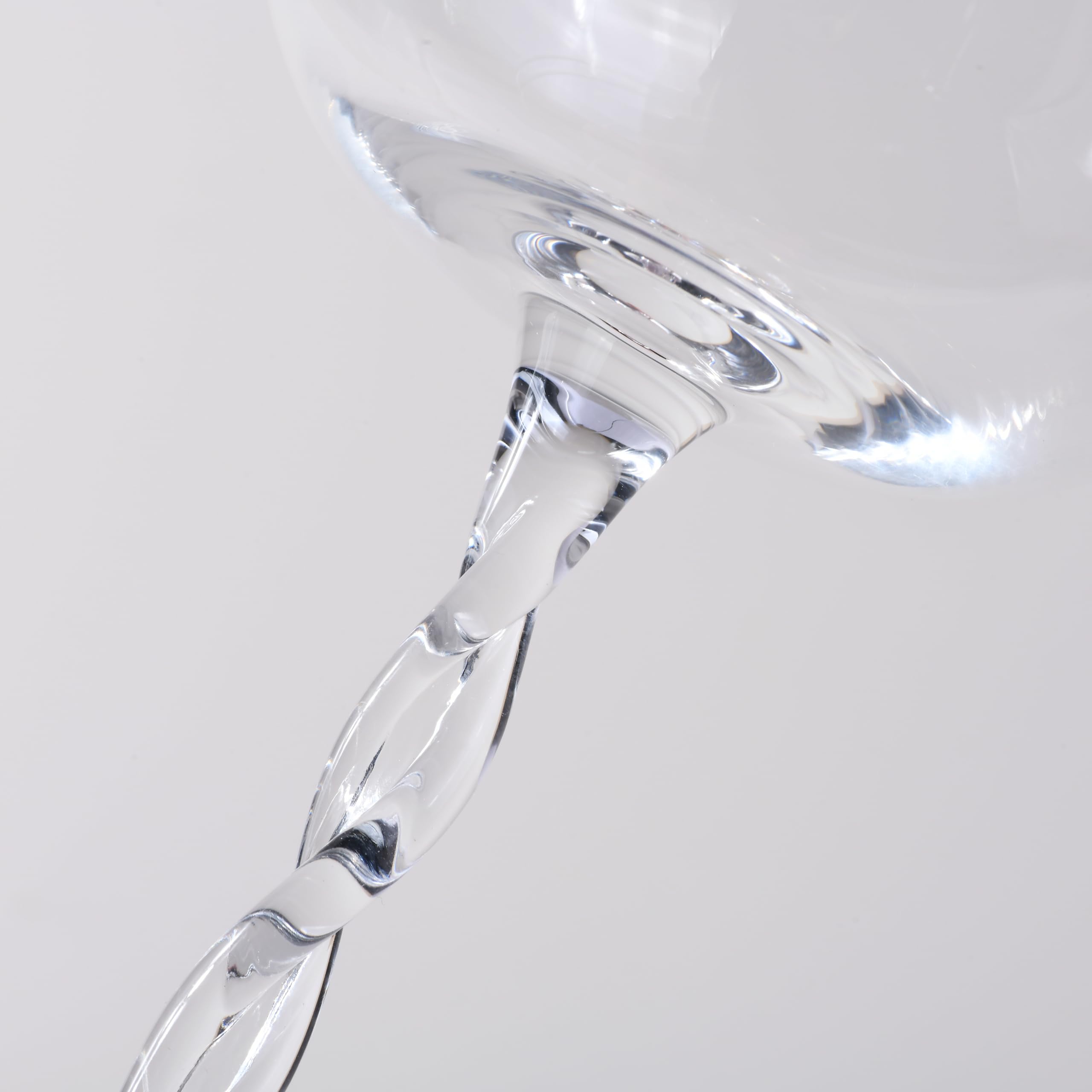 Vasos de cóctel de cristal, juego de 4, elegantes copas para fiestas y ocasiones especiales, grandes, transparentes, NC-004