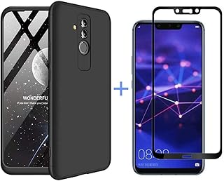 AILZH Funda Huawei Mate 20 Lite+5D Pel?cula Vidrio Templado Cubierta 360 Grados Caja protecci?n de c?scara Dura Anti-Shock Anti-rasgu?o Completo 360?Caso Mate Protector(Negro) AILZH Funda Huawei Mate 20 Lite+5D Pel?cula Vidrio Templado Cubierta 360 Grados Caja protecci?n de c?scara Dura Anti-Shock Anti-rasgu?o Completo 360?Caso Mate Protector(Negro)