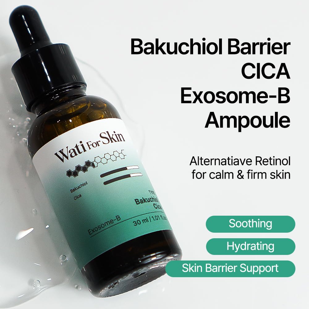 Bakuchiol Barrier Cica Exosome-B Ampoule – Gentle Retinol Alternative for Firmness & Barrier Care, Korean Skin Care, 30ml / 1.01 fl.oz. - Image 3