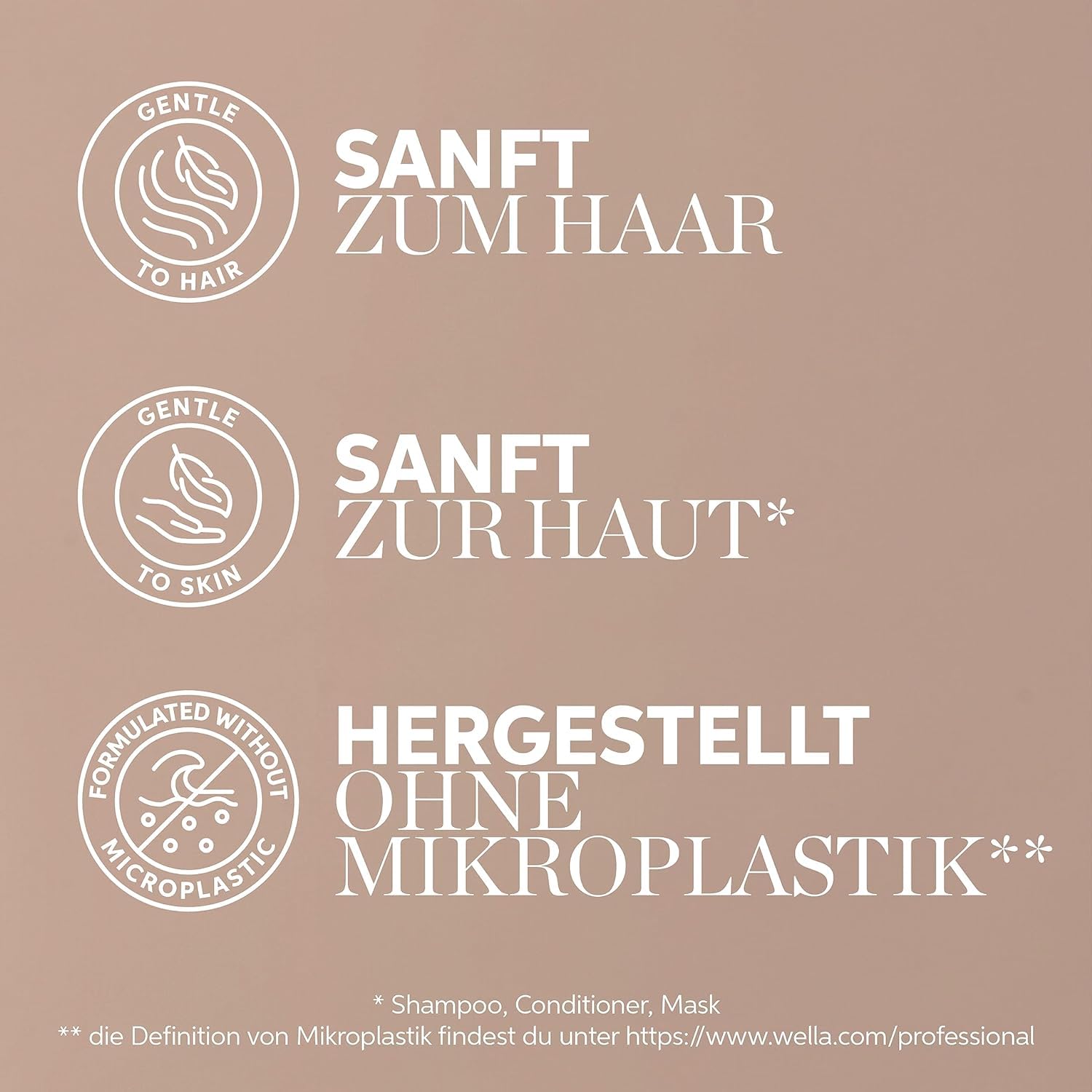 Wella Professionals Fusion Intense Repair Vorteils-Set – reparierende Haarpflege für kaputtes Haar – Set aus 250 Shampoo, 200 Conditioner und 150 ml Haarkur