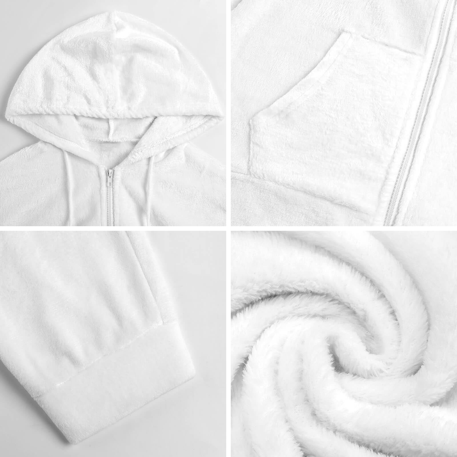 Boxer-Pyjama für Herren, Einteiler, Flanell, langärmelig, mit Blumenmuster