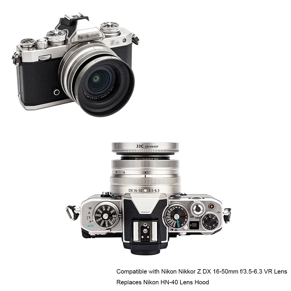 Nikon - Nikon Z fc SILVER   dx16-50 3.5-6.3付 Nikon Z fc DX-Format Camera with NIKKOR Z DX 16-50mm f/3.5