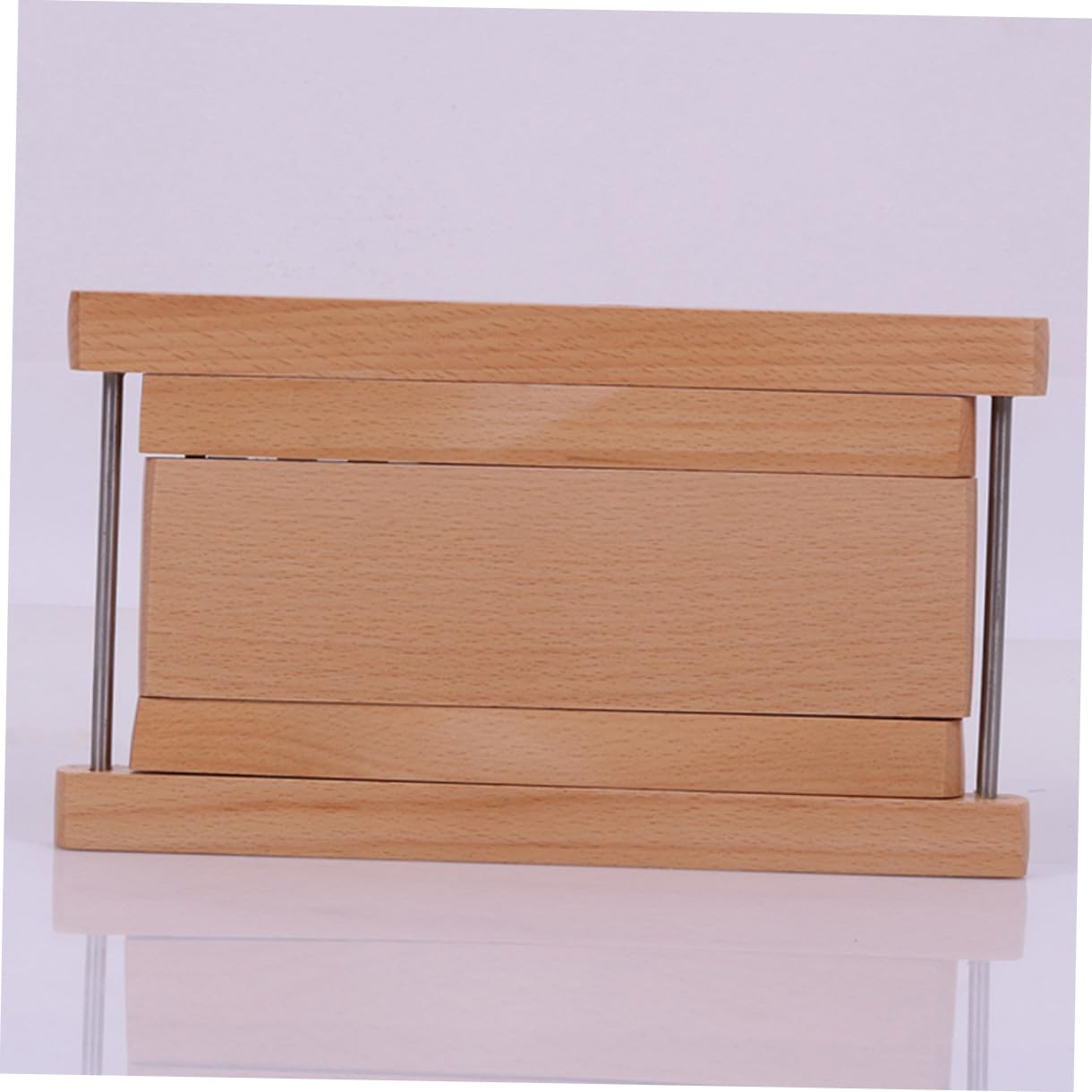 SUPVOX Poggiapiede Pieghevole Legno per Chitarristi Accessorio Ergonomico Antiscivolo per Chitarra Stabile e Comodo per Pratiche e Performance Musicali
