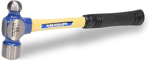 Miniatura 14 de VAUGHAN Martillo de bola, 40 onzas, mango de nogal, acero americano de alto carbono, TC640, VN15930