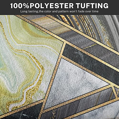 Artsocket Kitchen Rugs And Mats Non Skid Washable Set Of 2, Marble Kitchen Runner Rug, Marble Agate Gold Artificial Stone Kitchen Floor Mat Under Sink Mat Throw Rug For Kitchen Doormat #TOP3