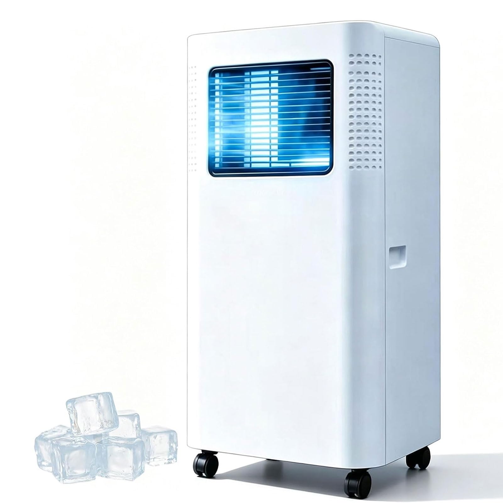 Condizionatore portatile mobile da 8000Btu con telecomando,for casa,ufficio