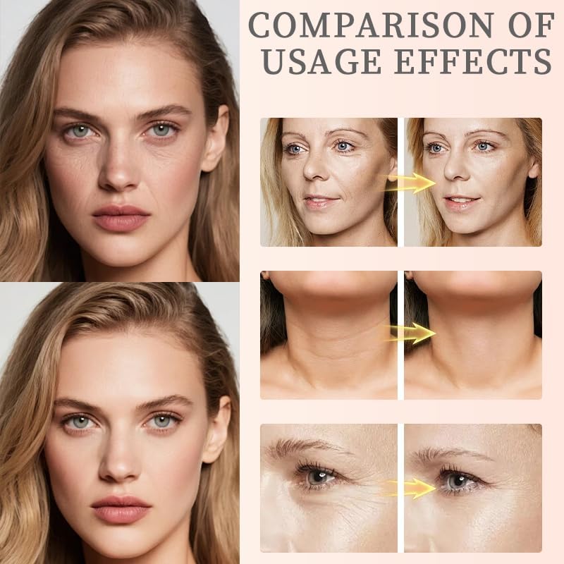 Miniatura 3 de MQN Crema de esencia elástica de colágeno polipéptido, loción de colágeno micromolecular, crema reafirmante que aprieta el levantamiento, 2 unidades