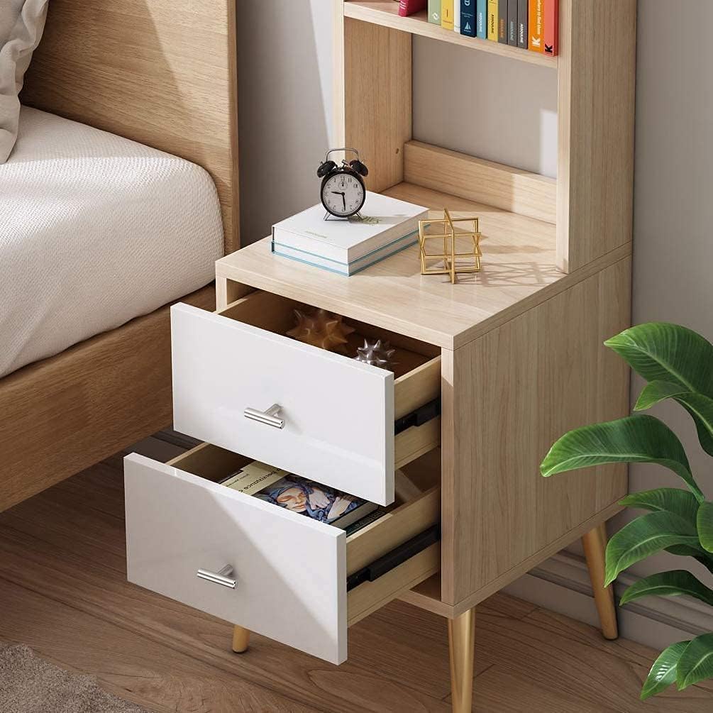 goldenwarm Pack of 10 Furniture Knobs, Stainless Steel Cabinet Knobs, Silver Drawer Knobs, Door Knobs, Kitchen Knobs, Modern T Single Hole Knobs for Kitchen Cabinet