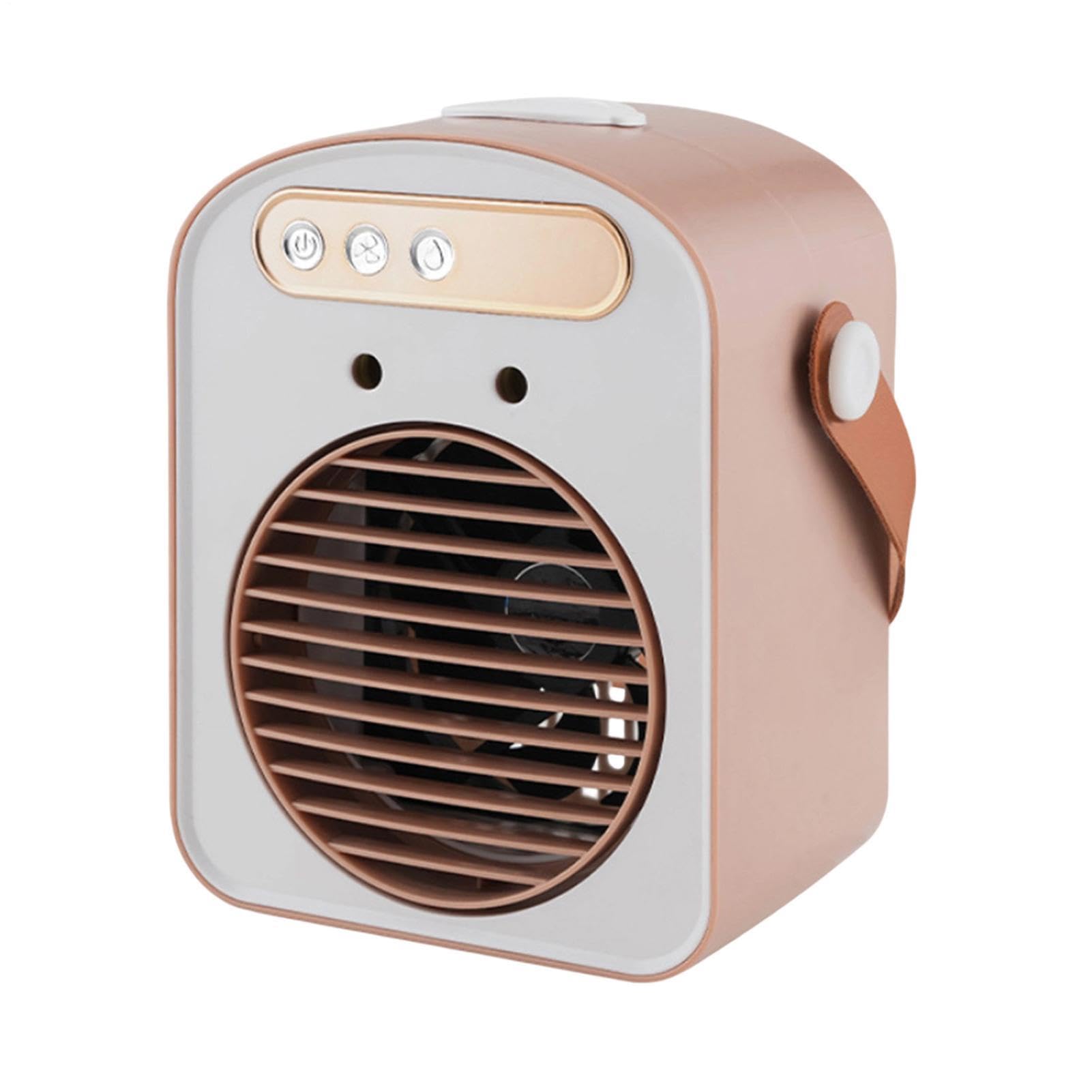 Ventilatore da scrivania per ufficio 3 Velocità Ricaricabile Con | Ventilatore A Batteria Per Tavolo Per Camera Da Ufficio Viaggio Outdoor Campeggio Pesca Picnic