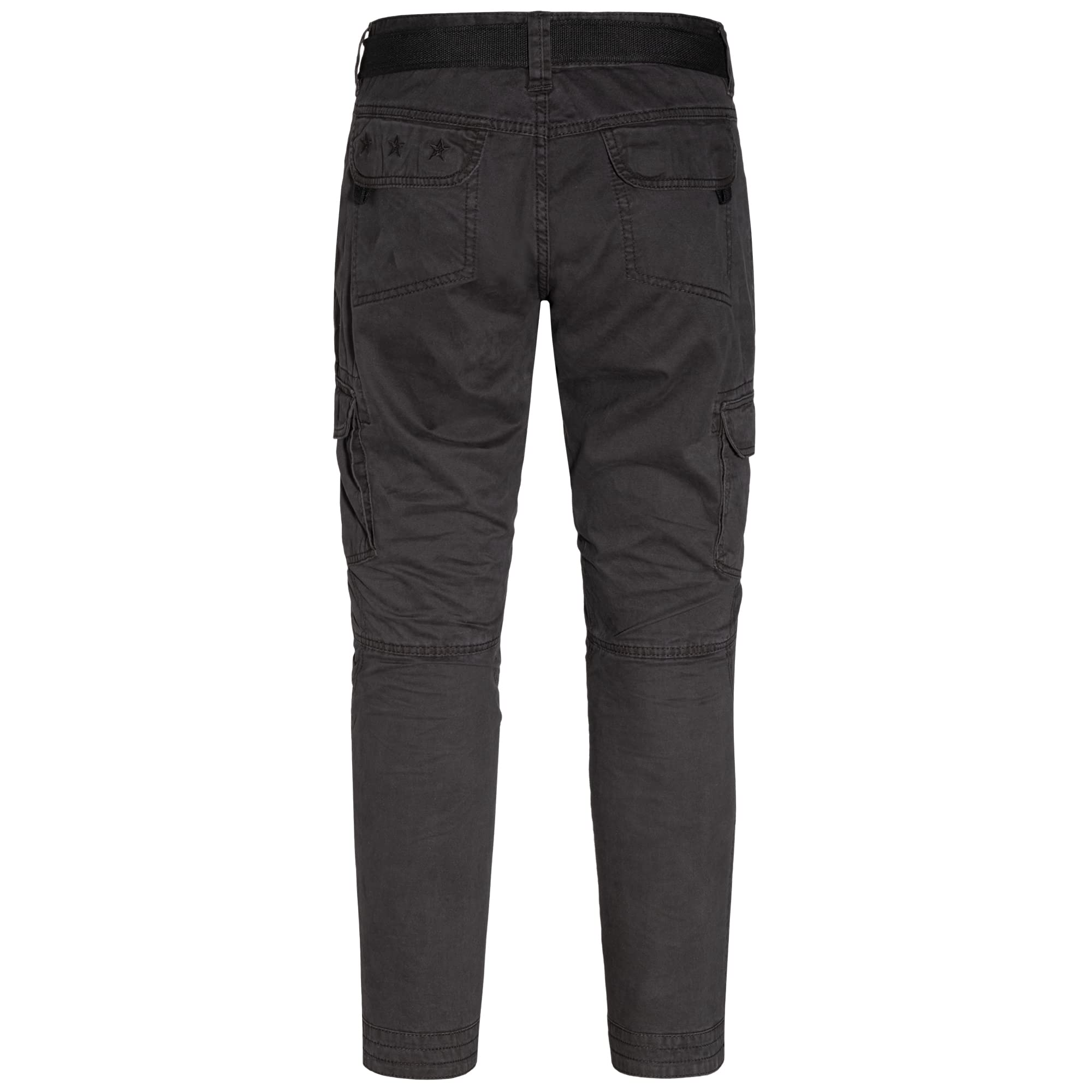 Timezone BenitoTZ Herren Cargohose Benito mit Stoffgürtel