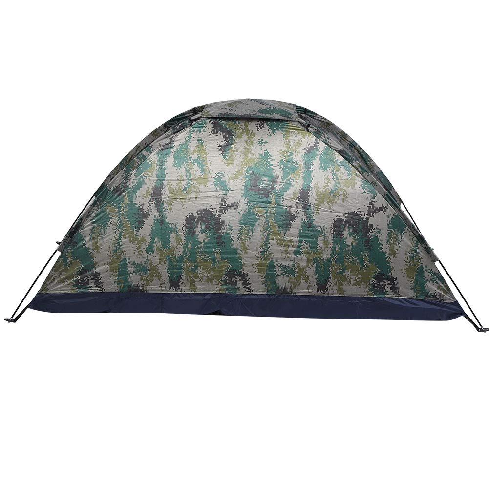 Tenda da campeggio per 1 persona, ultraleggera, a un piano, antivento, automatica, per 1 persona, facile da montare con protezione dagli insetti, per campeggio, spiaggia, festival, escursioni