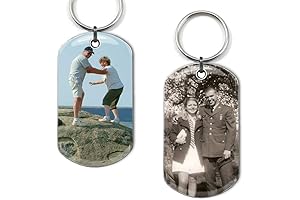 Personalized Custom Picture Dog Tag Necklace for Women and Men