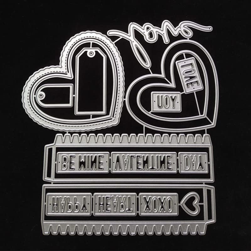 Miniatura 2 de Heart Sweet Love Box - Plantillas de troqueles de corte de metal para hacer tarjetas, álbum, álbumes de recortes, manualidades, troquelado, corte de