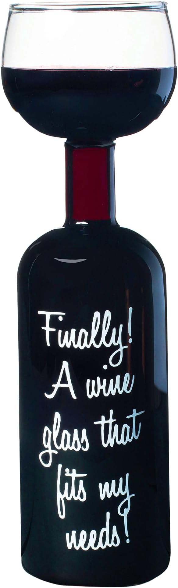 BigMouth Inc BM1581 The Original Wine Bottle Glass, 750ml