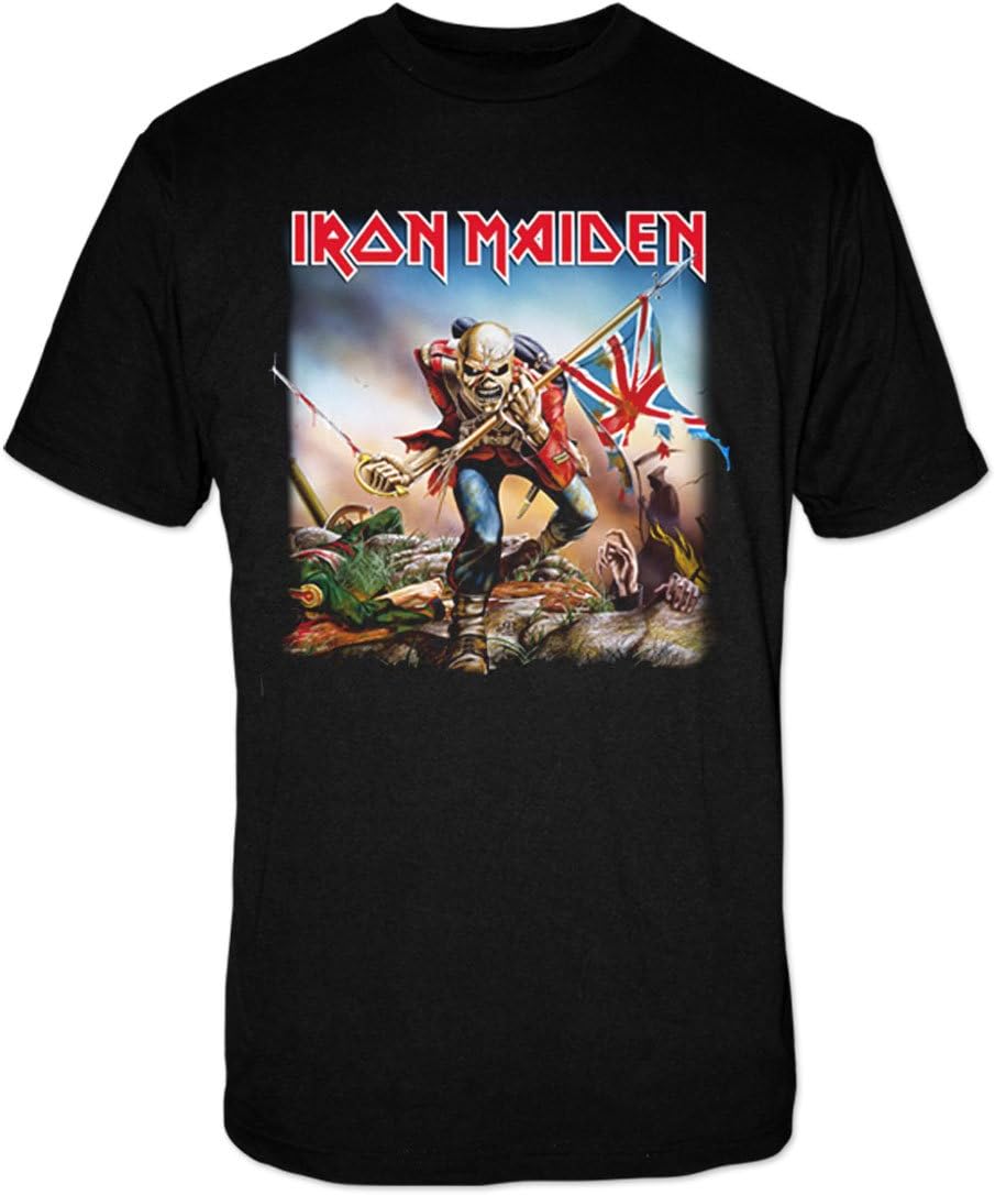 Official Iron Maiden the Trooper T-Shirt Album Rock Uk Heavy Metal Band
