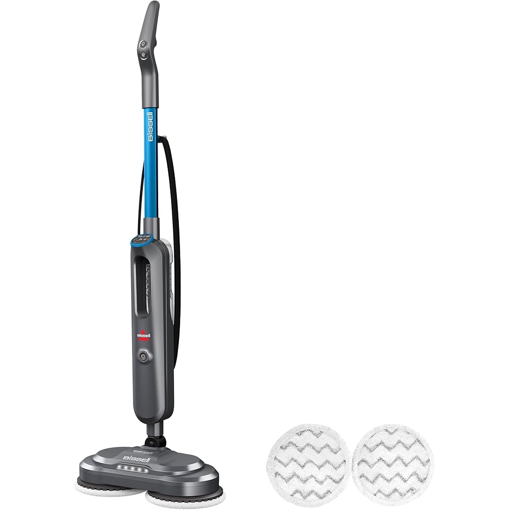 22/mo Finance BISSELL SpinWave SmartSteam Scrubbing Steam Mop with Rotating Mop Pads Buy