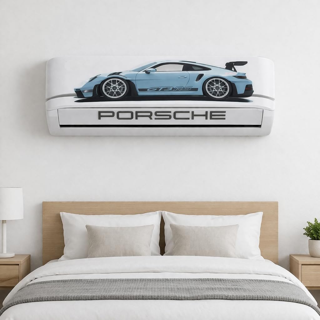 Porsche GT3 RS AC Sticker - Gulf Blue Decal -2