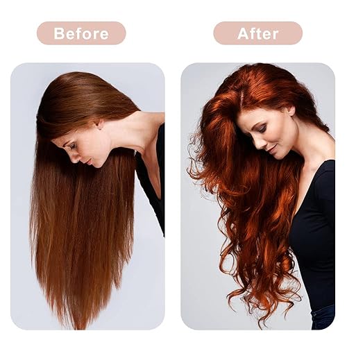 Miniatura 2 de Rizador de pelo sin calor, juego de 2 rizos sin calor, sin calor, rizadores sin calor con redecilla, rizadores de pelo sin calor, juego de rizos sin