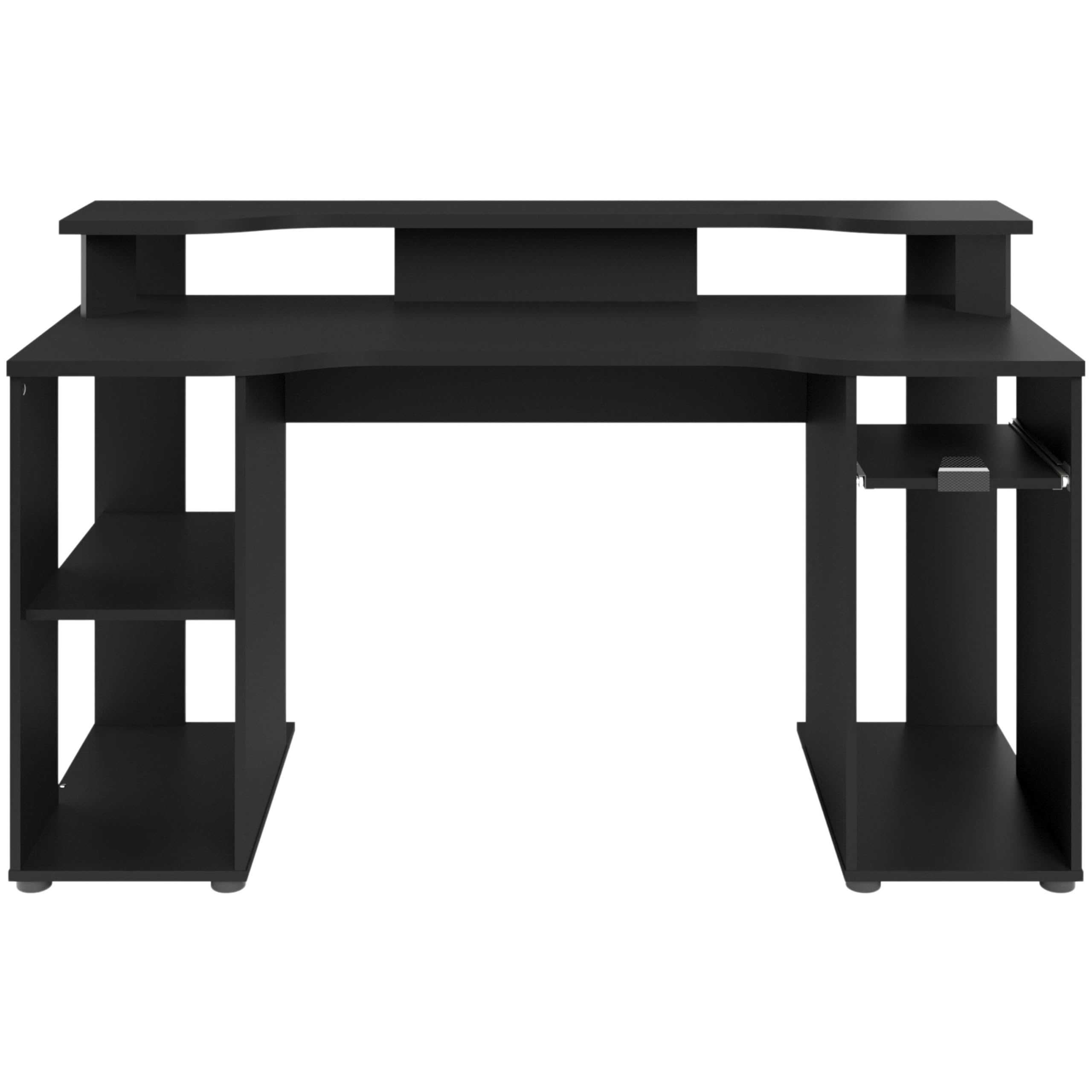 Miroytengo Pack Gaming con Luz Led de Color Negro para la Sala de Juego Completa