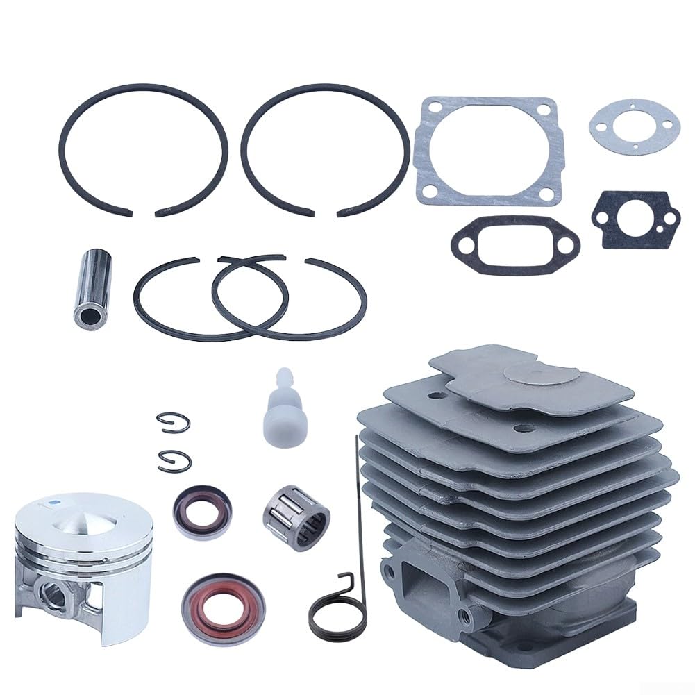 Cylinder o dużym otworze 46 mm do zestawu tłokowego do MS028/028AV/028WB kompletny zestaw do modernizacji silnika z uszczelkami i uszczelkami zestaw do przebudowy piły łańcuchowej