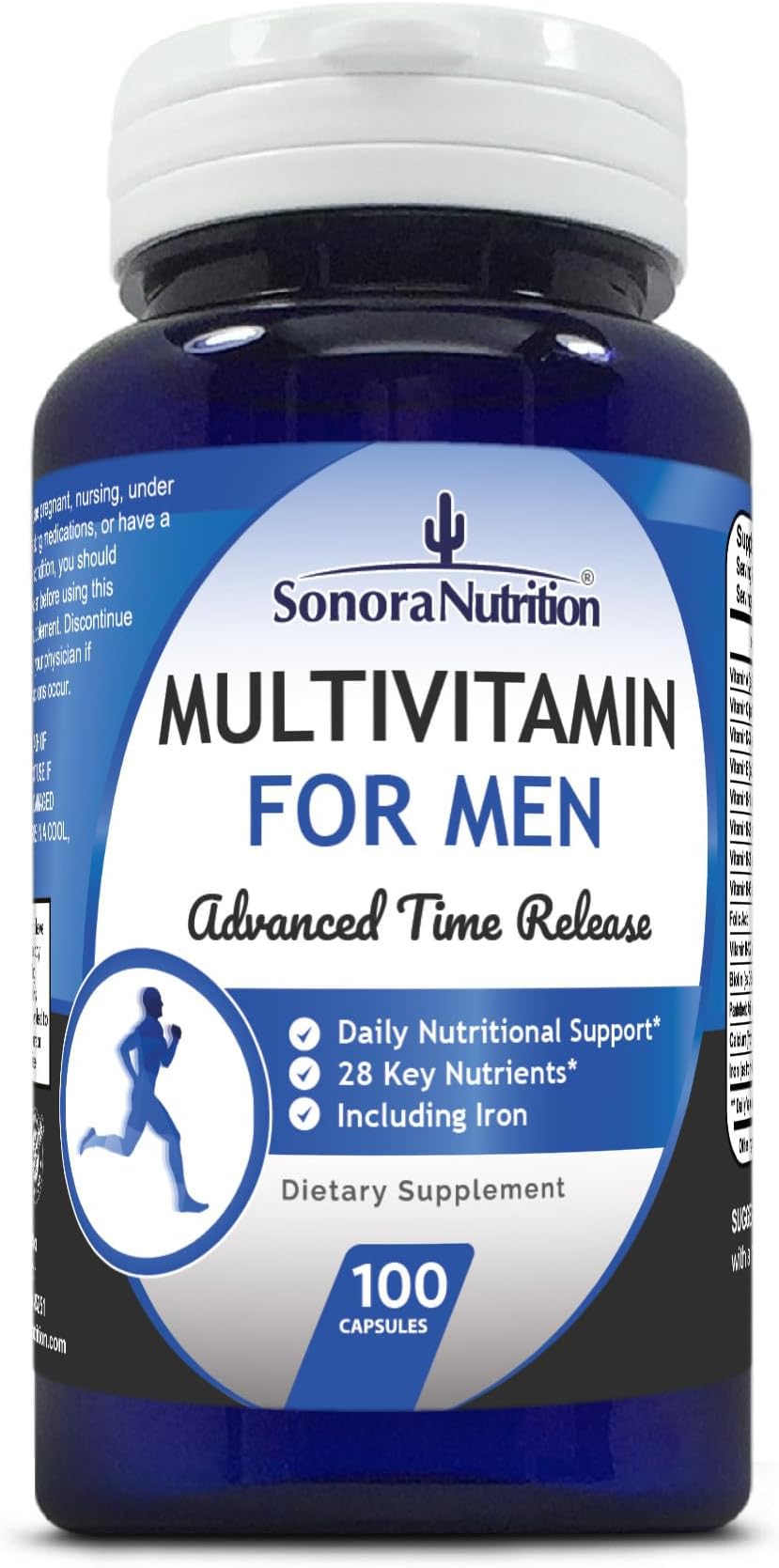 Multivitamin for Men Advanced Time Release, 100 Capsules