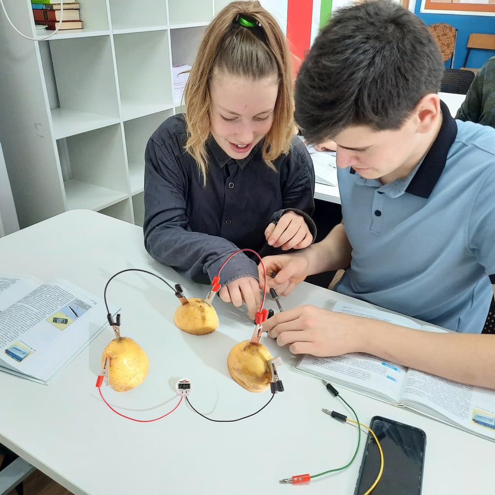 UNGLINGA 250+ Esperimenti Kit Scientifici per Bambini, Set di Chimica