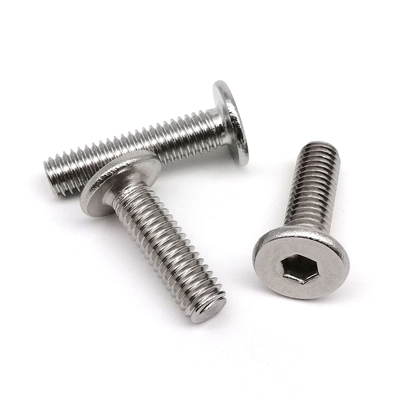M8 X 16 Mm Black Oxide Stainless Steel Hex Socket Cap Head Socket Head Cap Screws 20 Pack Sf Dp00044