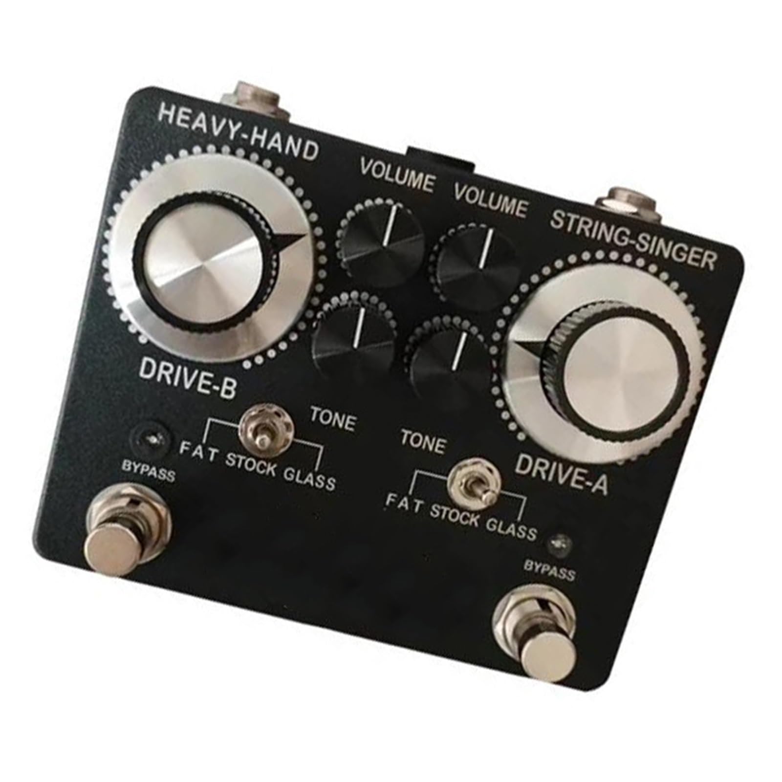 Efekty Do Gitary Elektrycznej Efekt Gitarowy Z Przesterem I Funkcją True Bypass Wykonany Ręcznie(Black)