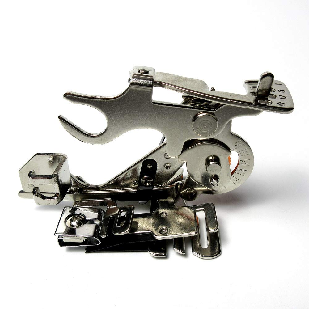 Evernice White Ruffler Foot For Low Shank Sewing Machines - Brother Singer Janome Kenmore Juki