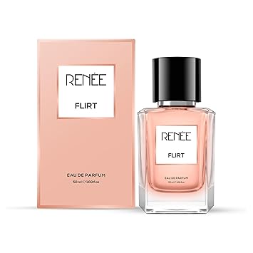 RENEE Flirt Eau De Parfum 50ml - Premium Long-lasting Fragrance With Notes of Mandarin, Rose, Vanilla - Versatile Scent for All Occasions - Perfect Gifting Option