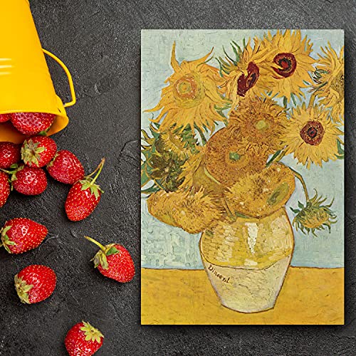 Amazon.co.jp: アートパネル アートボード ゴッホ ひまわり 45×33 A3