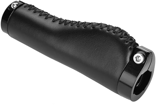 Miniatura 2 de VGEBY1 1 par de empuñaduras para manillar de bicicleta, de piel sintética, estilo retro, de repuesto