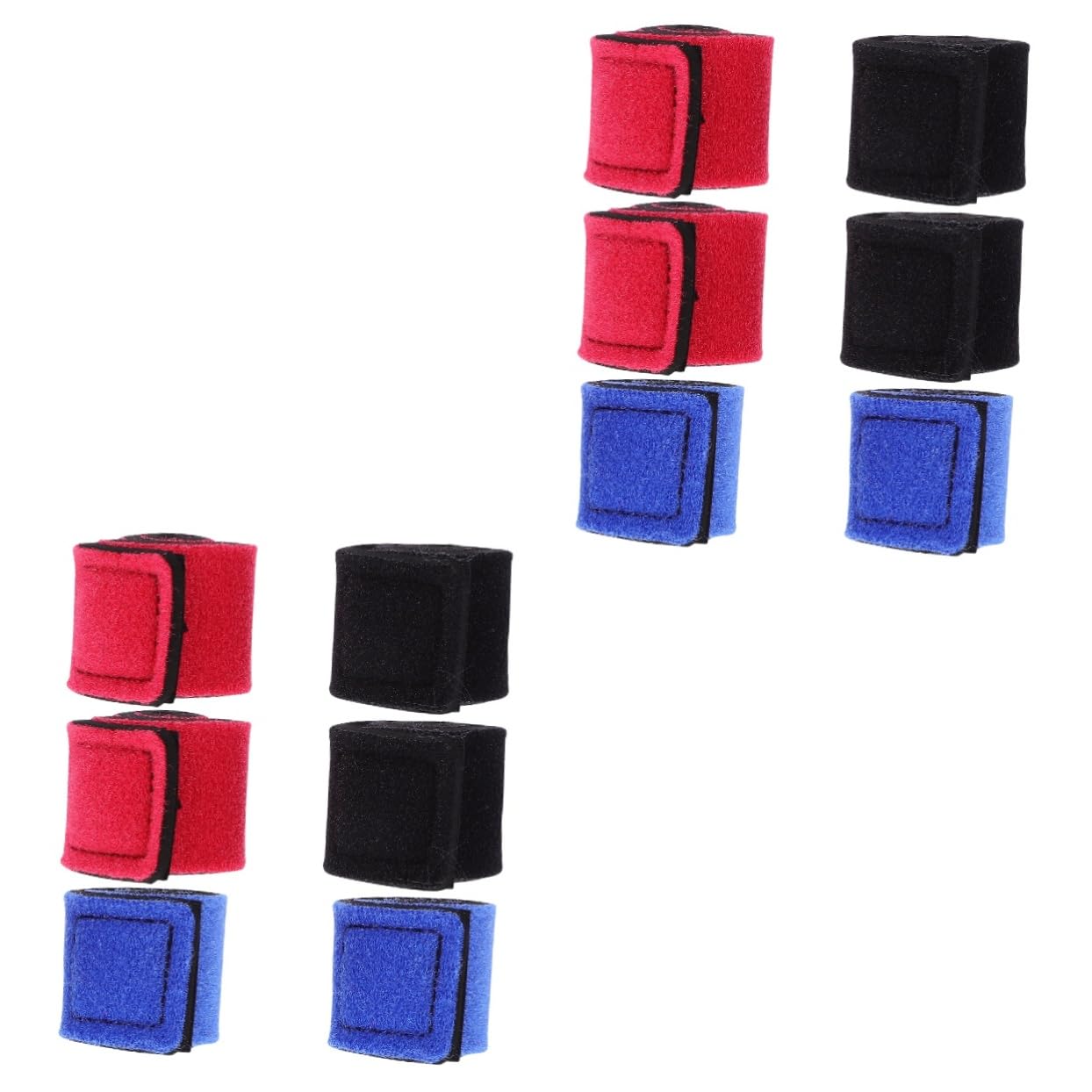 balacoo 2sets Fishing Rod Straps Set Boat Rod Holder Straps Belt Comfortable Fishing Tackle Ties 6pcs*2