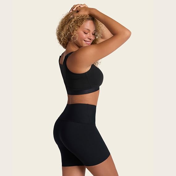 Leonisa PowerShorts Shapewear Shorts Tummy Control, High Waisted Shaper Slip Shorts for Women