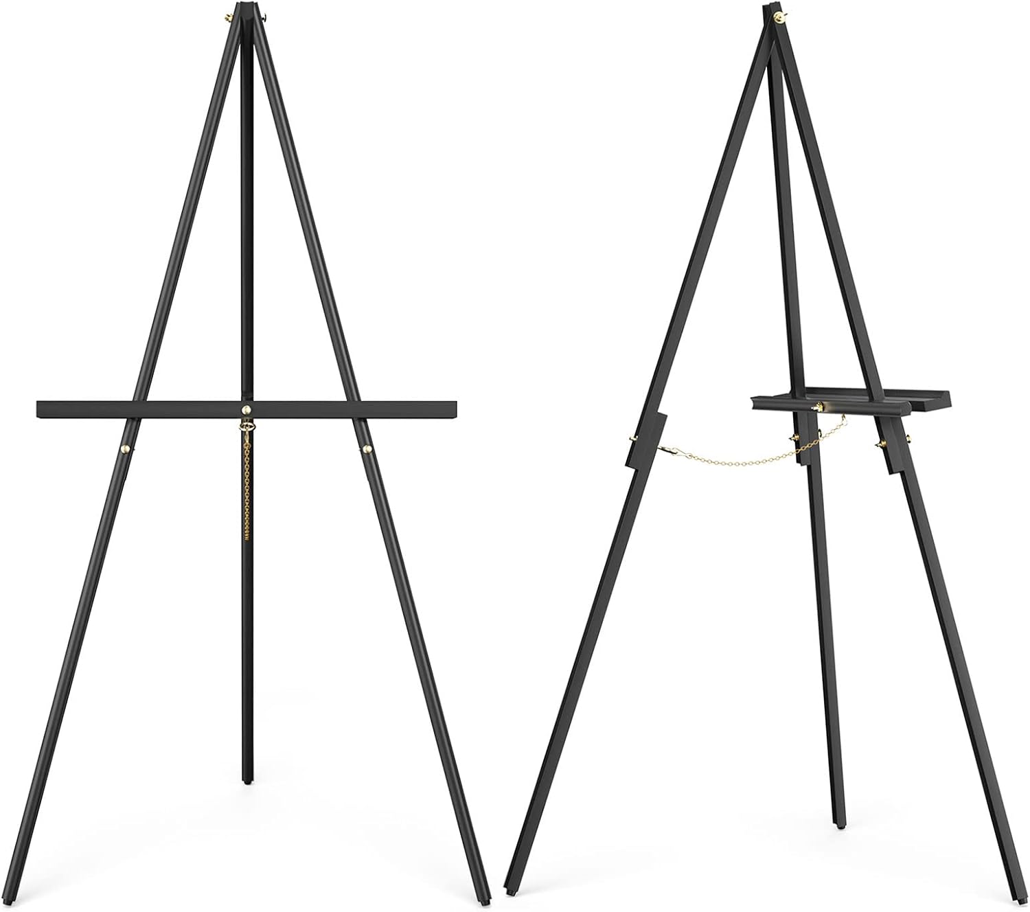 XvmeiMym Wooden Art Easel Stand 63" Portable Tripod Wood