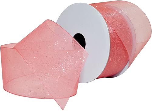 Miniatura 8 de Morex Ribbon Cinta de organdí transparente de azúcar, 1-12 pulgadas por 25 yardas, turquesa (9500925-612)