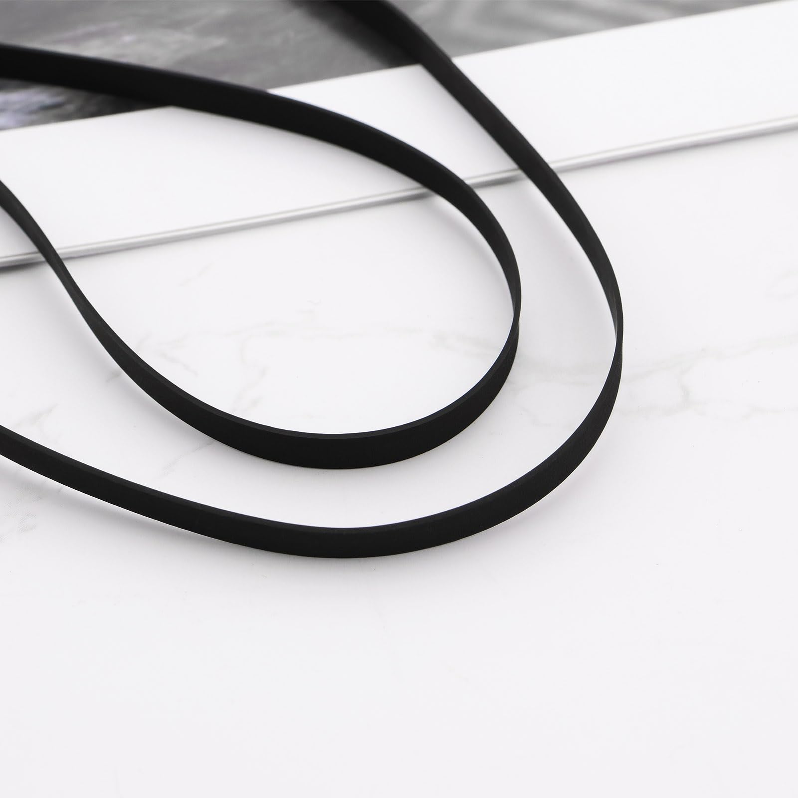 Cinghie Per Giradischi - 2 Pezzi In Gomma, Lunghezza 320 Mm, Ricambio Universale - Foto 9