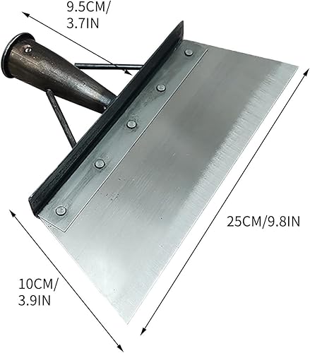 Miniatura 7 de Pala de limpieza multifuncional pala de limpieza de jardín, pala cuadrada de pala de jardín, pala plana para paisajismo, planta de deshierbe de