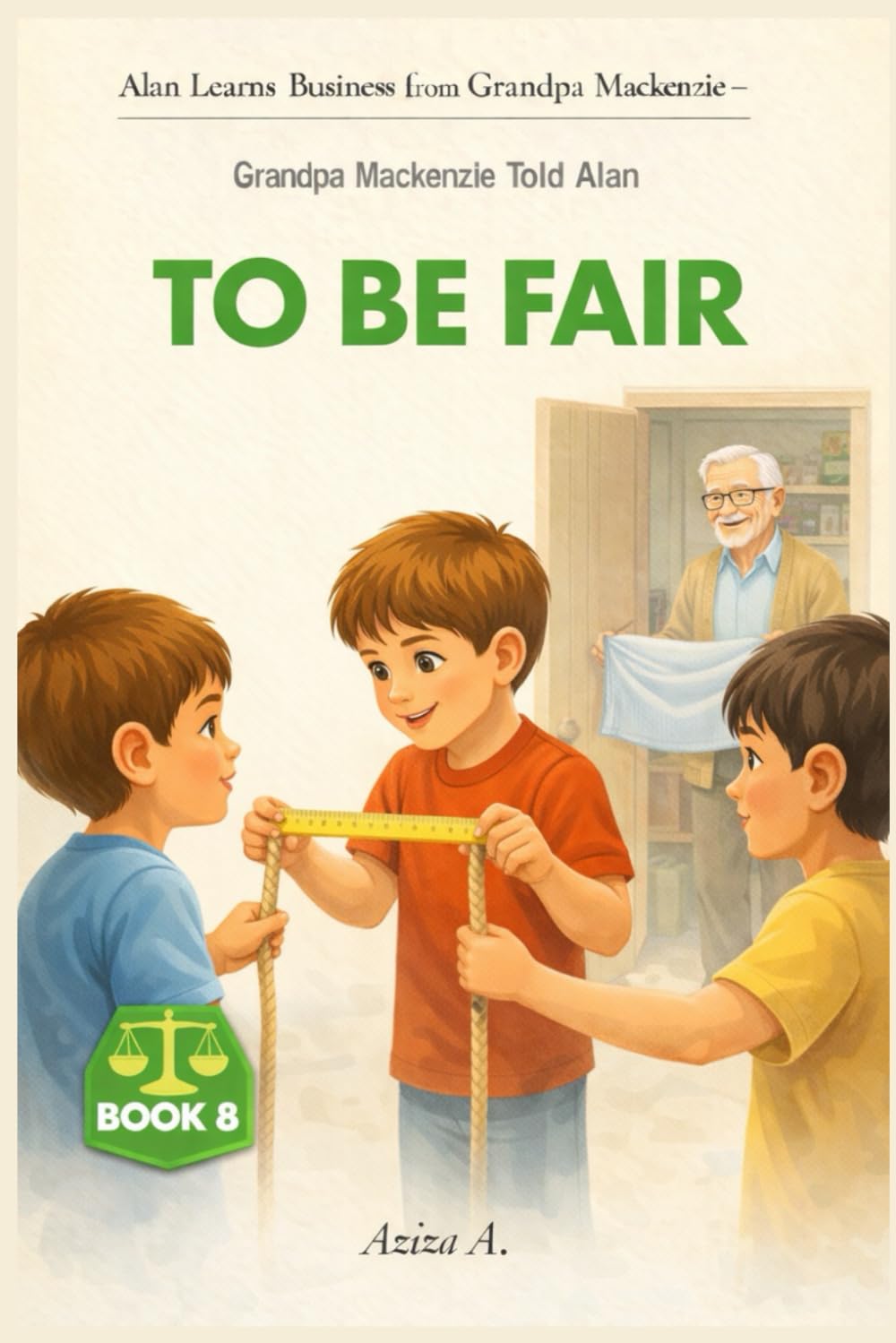 Grandpa Mackenzie Told Alan to Be Fair: 8 (Alan Learns Business from Grandpa Mackenzie)