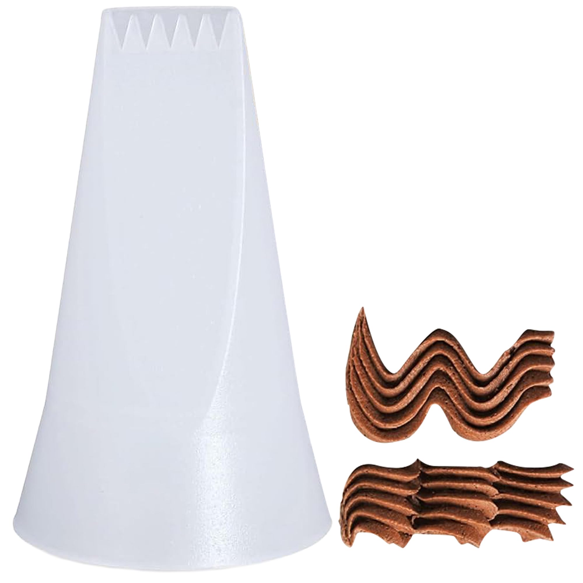 Puntas de plástico reutilizables – Punta de tejido de cesta de tamaño estándar #47 boquillas de glaseado hechas de plástico de grado alimenticio, kit de decoración de pasteles, suministros