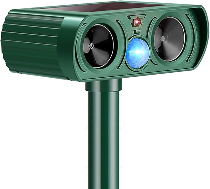 MHNKACA Solar Ultrasonic Animal Repeller Review