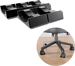 Kit C/ 5 Trava Rodinhas Cadeira Gamer Para Jogos Simulador