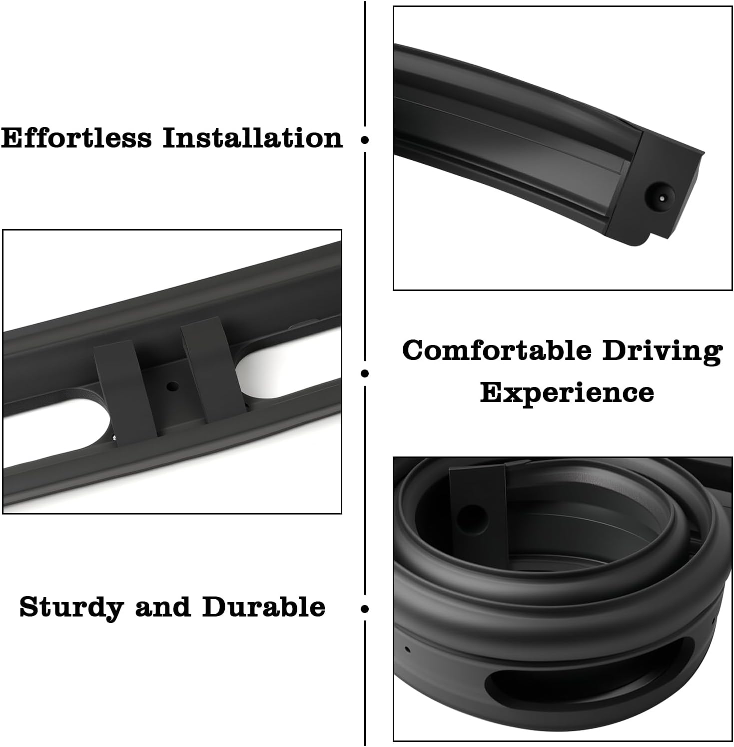 5453950 Cowl Seal to Windshield Frame Rubber Gasket Fit for 1976-1986 Jeep Jeep CJ5 CJ7 CJ8