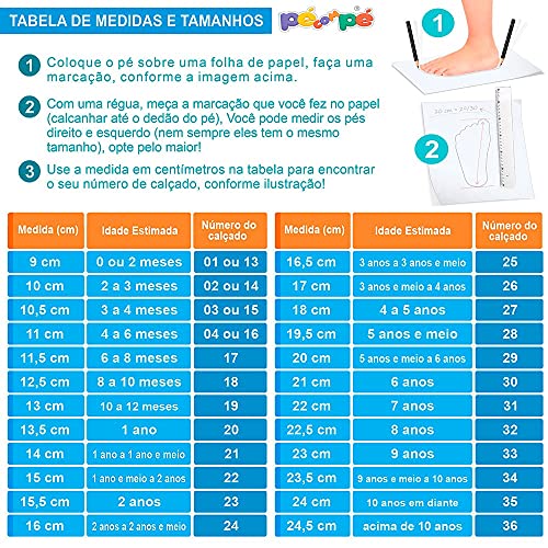 TENIS PE COM PE INF 52129-050 PRETO